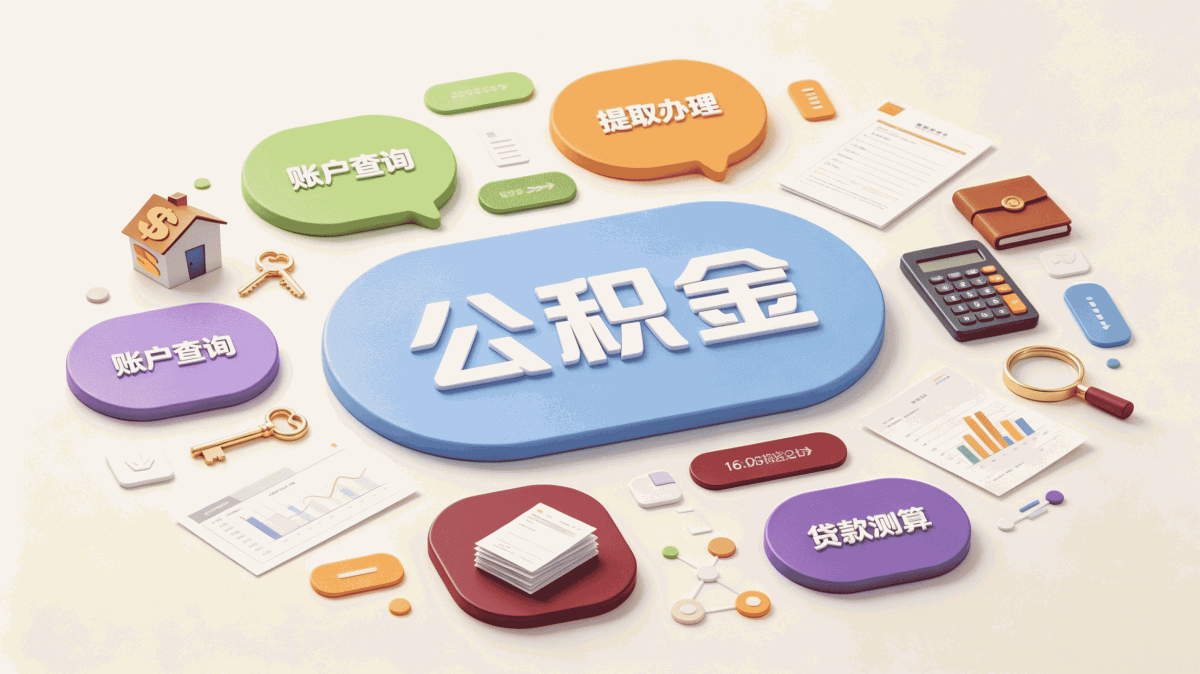 中山公积金提取材料清单跑两趟才弄明白